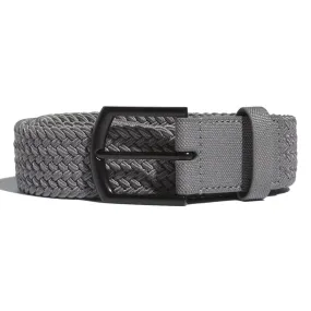 adidas Braided Stretch Belt - Grey Heather