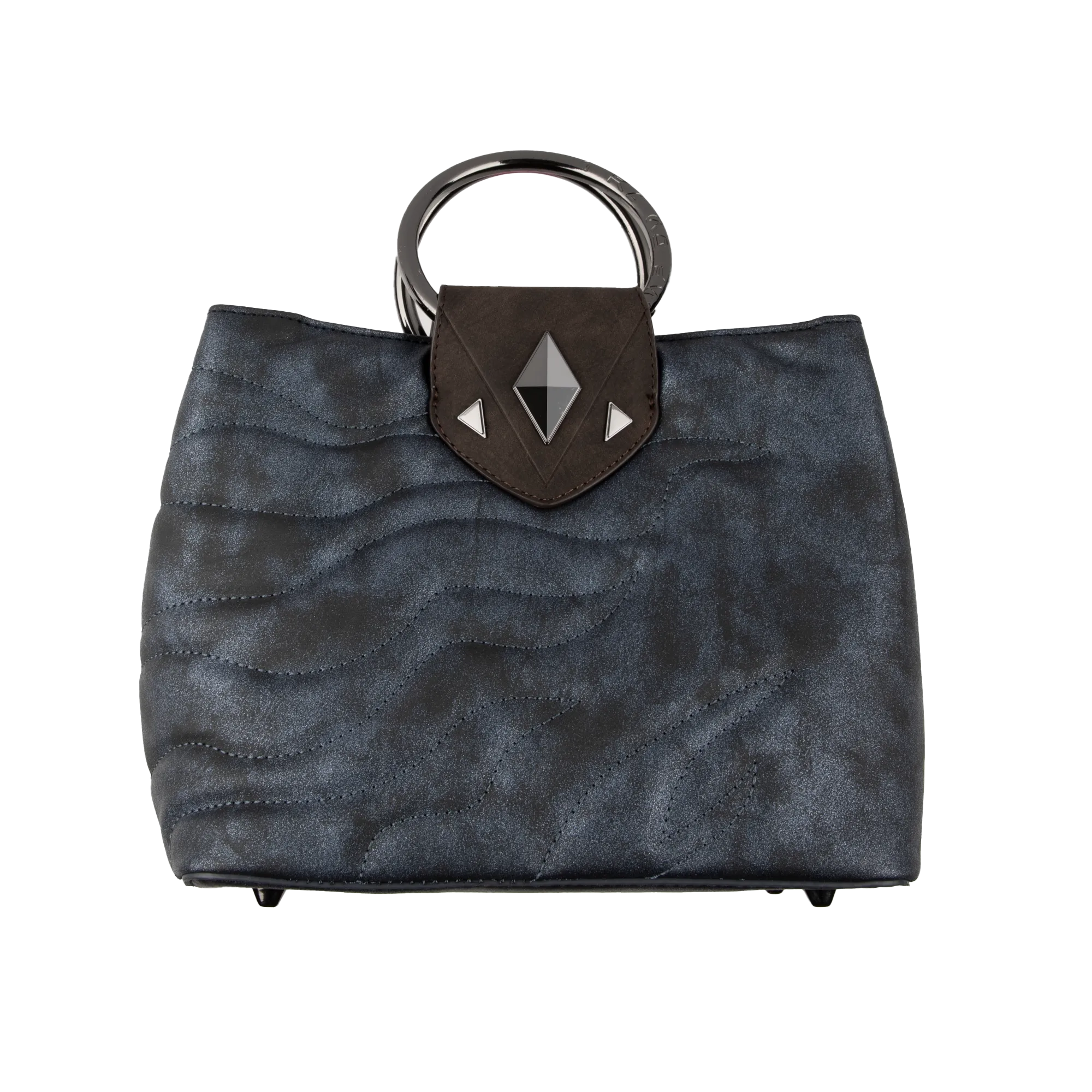 Ahsoka Metal Handle Handbag