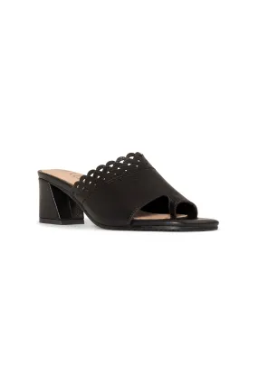 Alanah Mule Sandals - Black