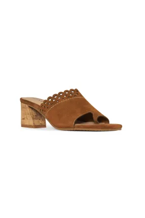 Alanah Mule Sandals - Cognac