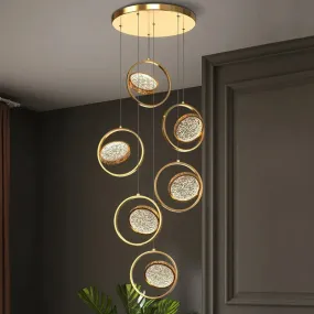 Atari Stair Chandelier