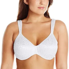 Bali Women's Live It Up Seamless Underwire Bra, White Lace