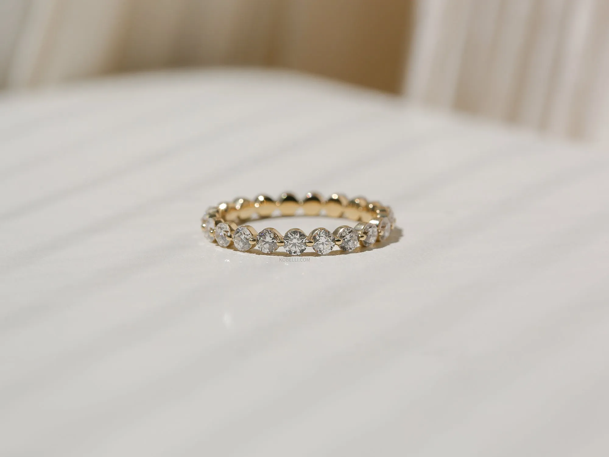 Bubble Edge Eternity Ring