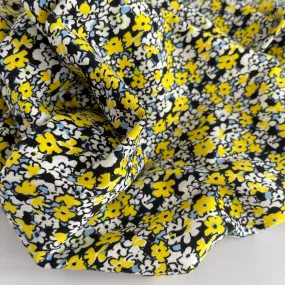 Buttercup Flower Cotton Jersey Fabric