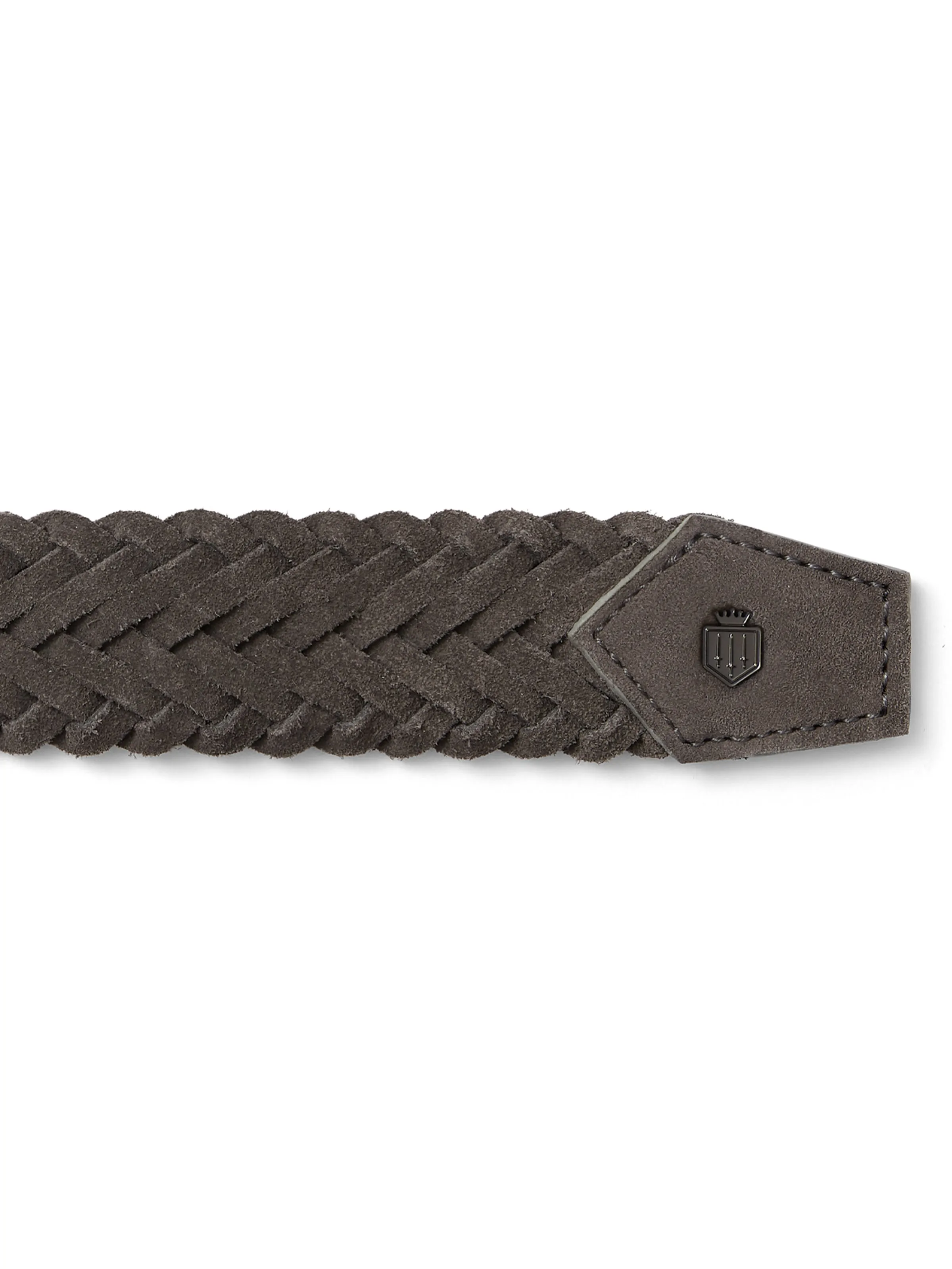 Chatsworth Belt - Grey Suede