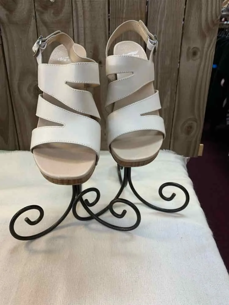 DANSKO SHOES 11 Cream Sandals