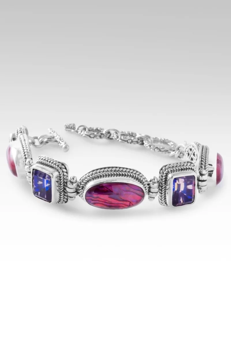 Embellish Bracelet™ in Pink Purple Abalone