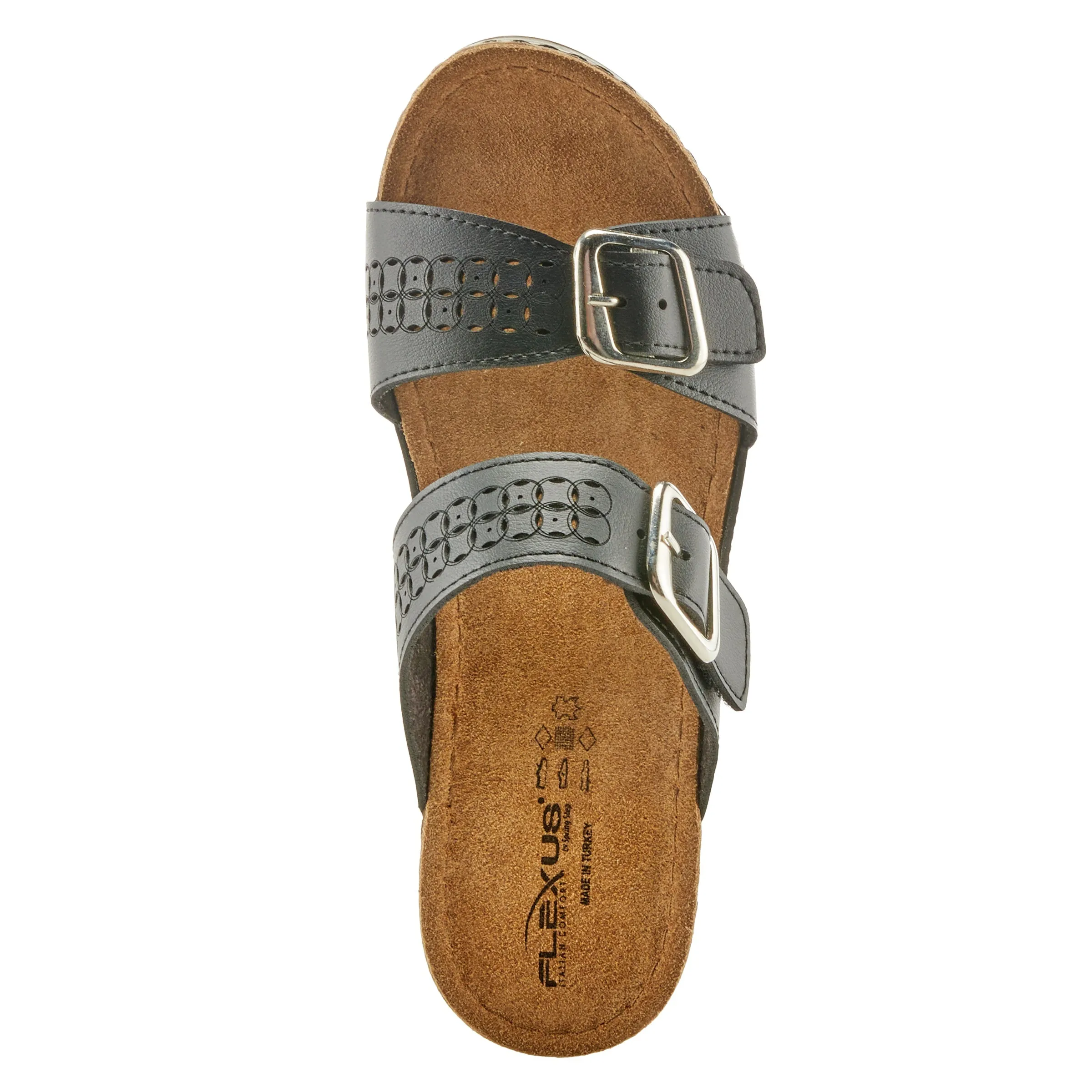 FLEXUS THRUME SLIDE SANDALS