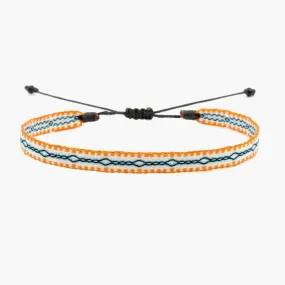 Handmade Purnama Bracelet (Orange/Blue/White)