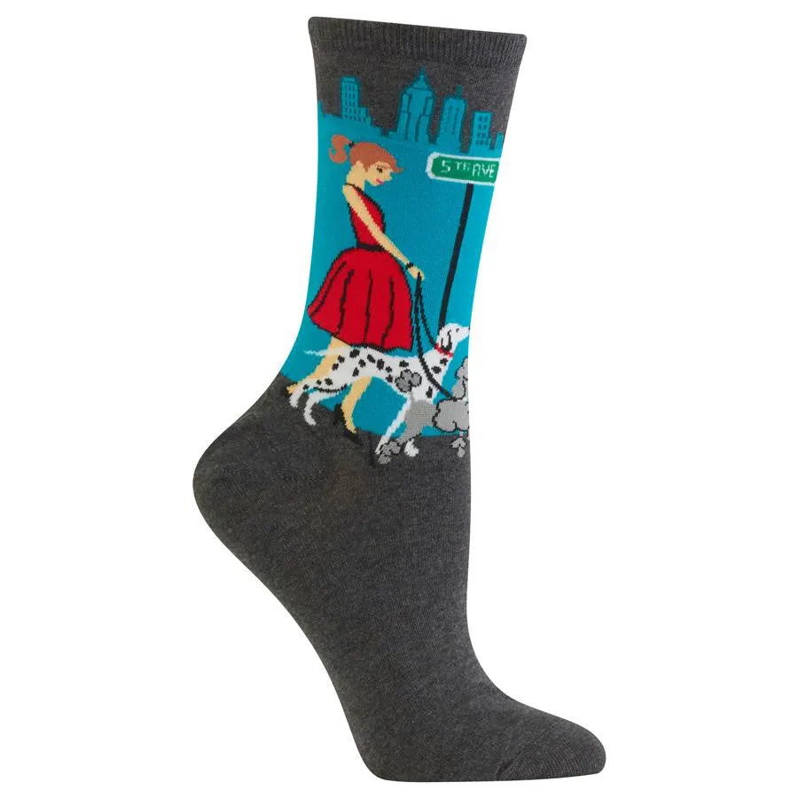 Hot Sox Dog Walking Sock