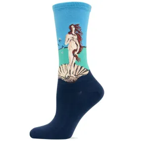 Hot Sox Womens Birth of Venus Sock