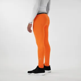 Hue Orange Solid Compression Tights / Leggings