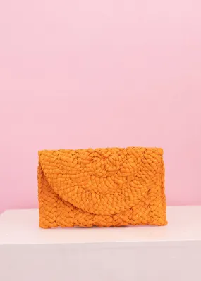 Libby Clutch in Orange