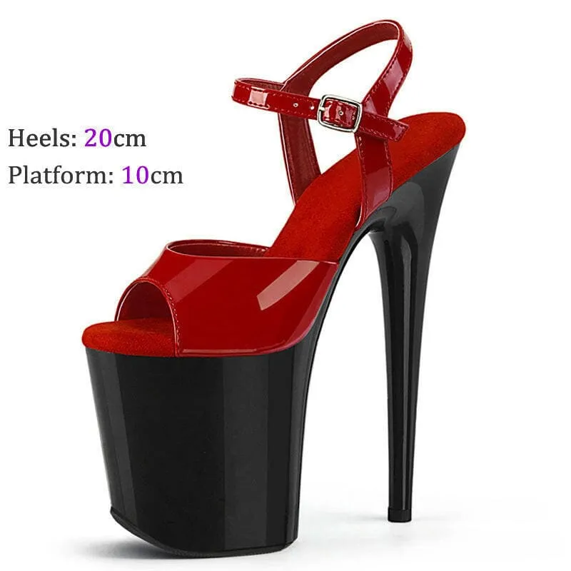 Modern Stiletto Platform Pole Dance Shoes for Women’s Summer Style