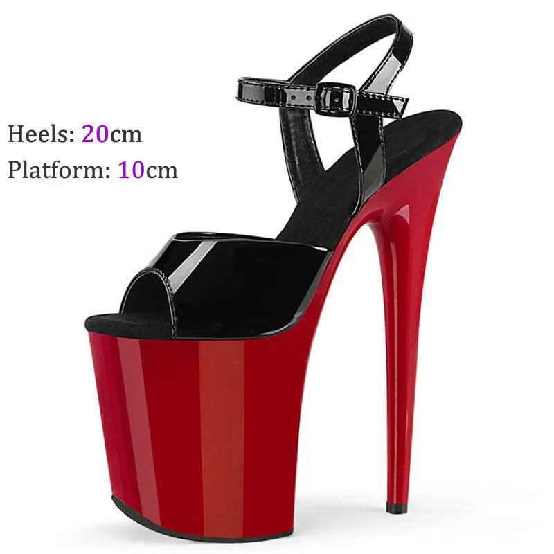 Modern Stiletto Platform Pole Dance Shoes for Women’s Summer Style