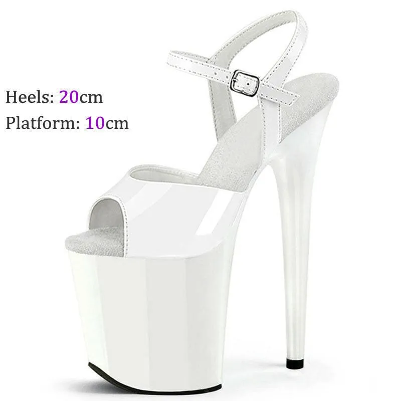 Modern Stiletto Platform Pole Dance Shoes for Women’s Summer Style