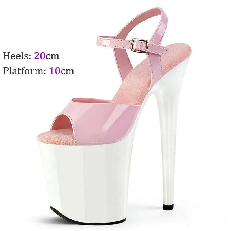 Modern Stiletto Platform Pole Dance Shoes for Women’s Summer Style