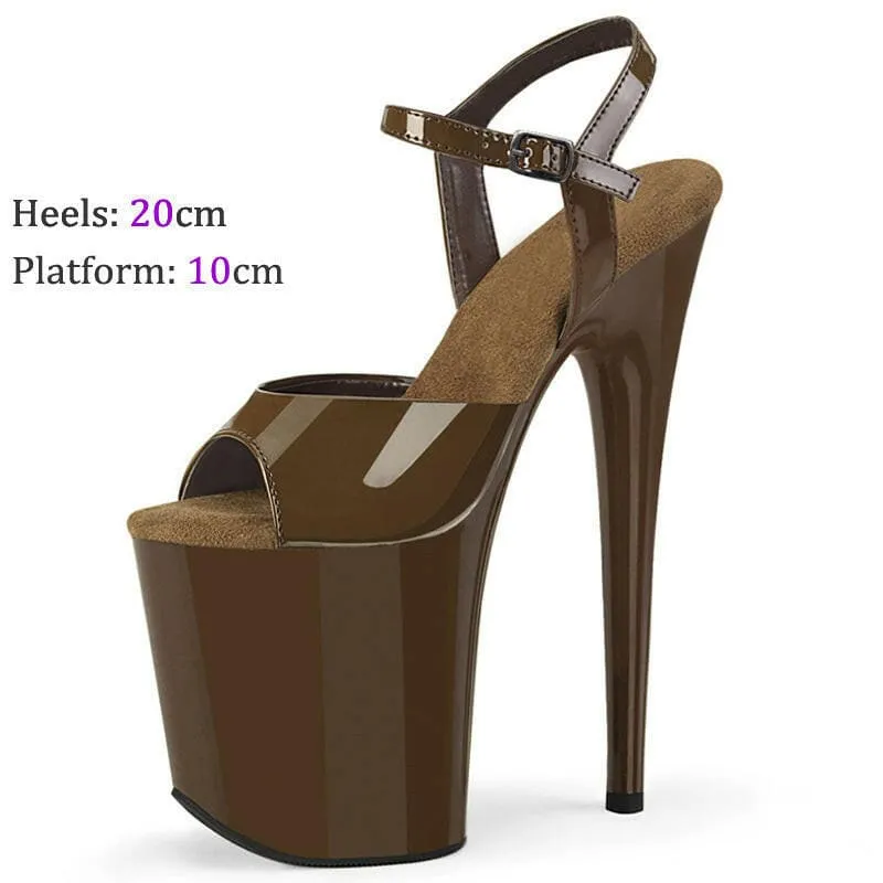 Modern Stiletto Platform Pole Dance Shoes for Women’s Summer Style