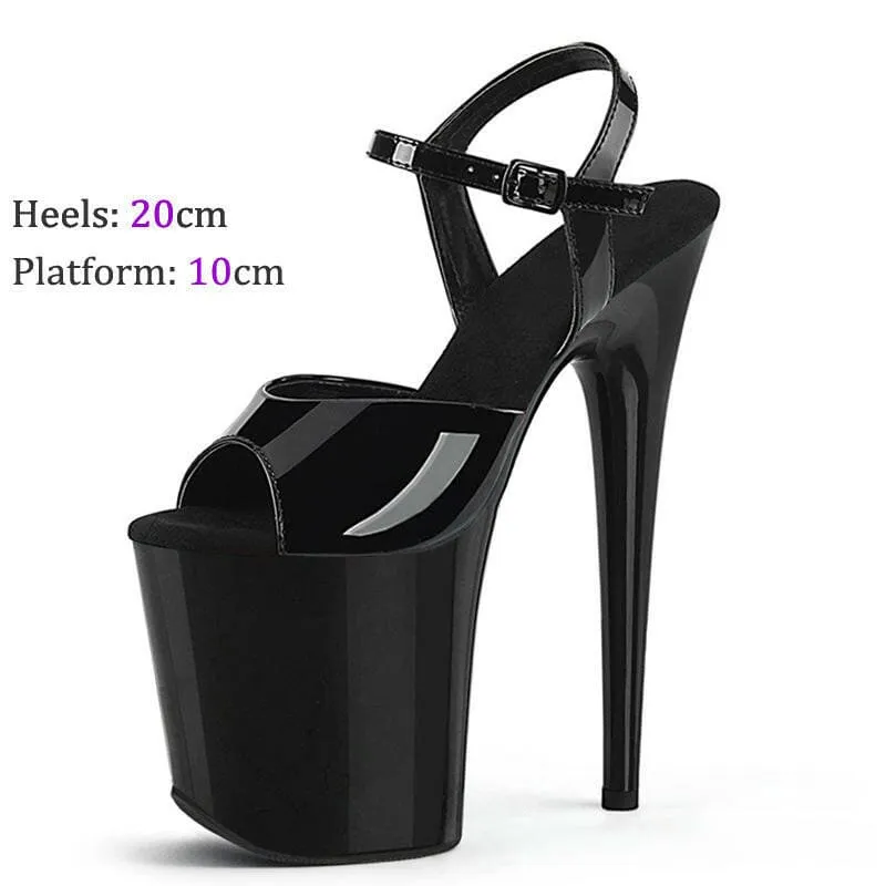 Modern Stiletto Platform Pole Dance Shoes for Women’s Summer Style