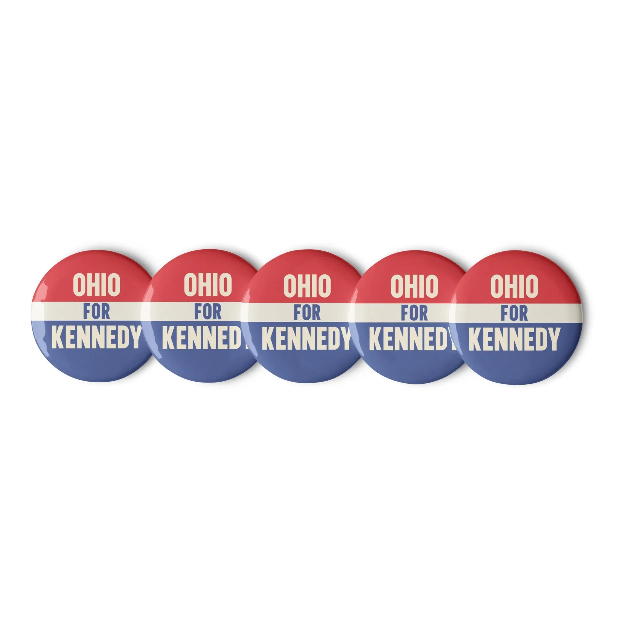 Ohio for Kennedy (5 Buttons)