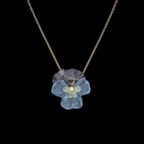 Pansies Pendant - Flower