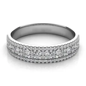 Pave Diamond Band