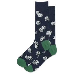 "Dice" Crew Socks by Hot Sox