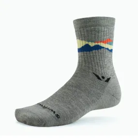 Swiftwick Pursuit Hike Medium Weight Six - Crew