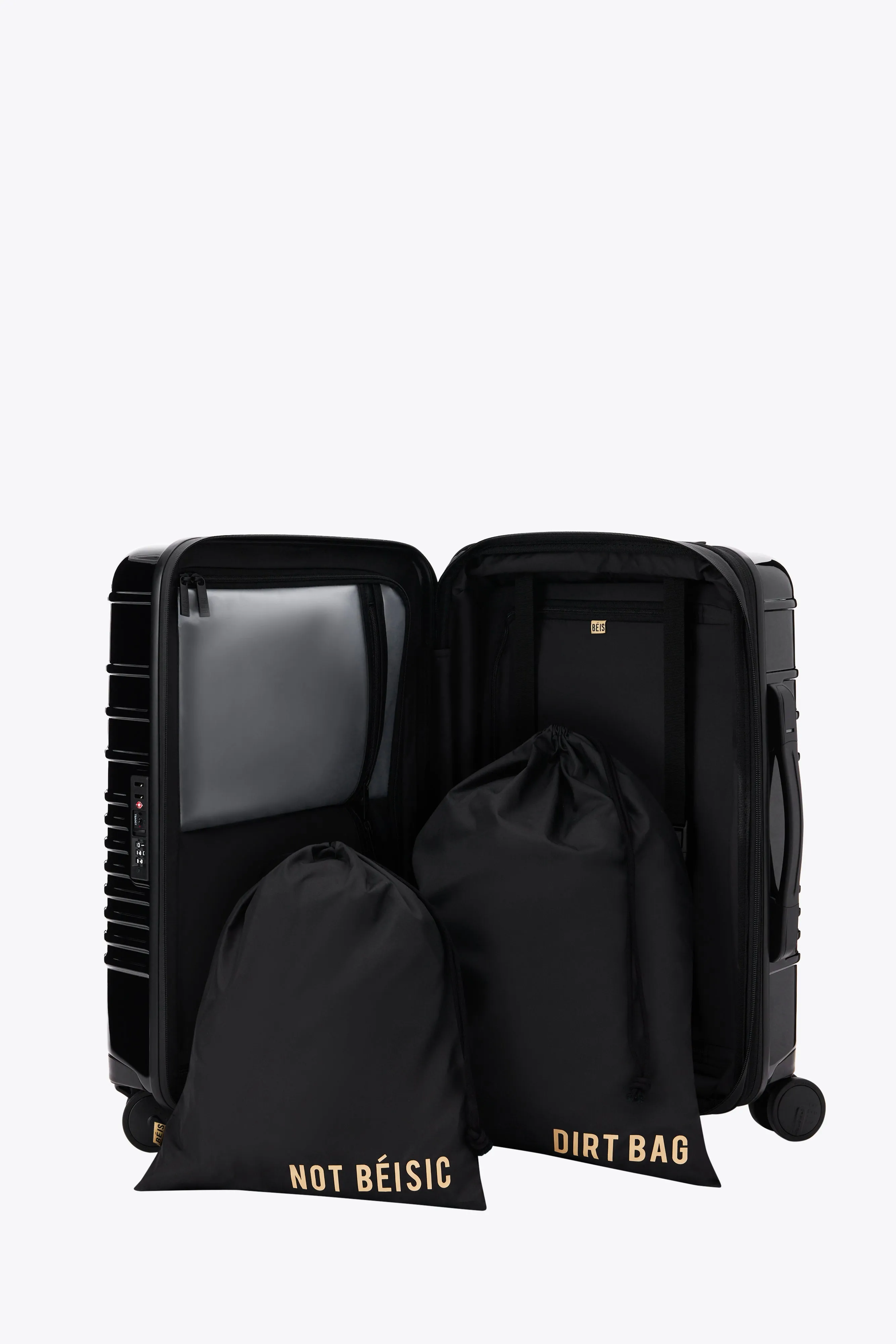 The Carry-On Roller in Glossy Black